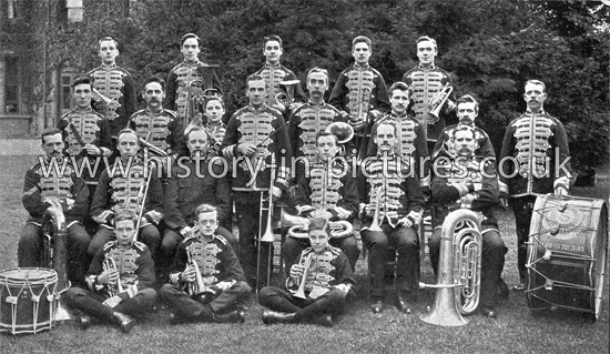 The Leyton Salvation Army Band, Leyton, London. c.